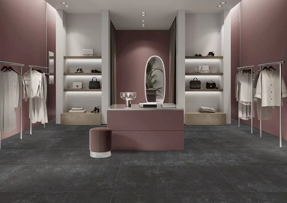 Керамогранит Zenia Nero Metallic 60x120 — фото 8