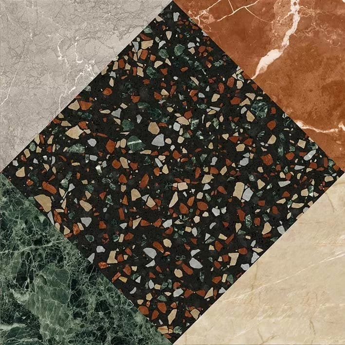 Керамогранит PF60005897 Play Marble Black 20x20 — фото 4