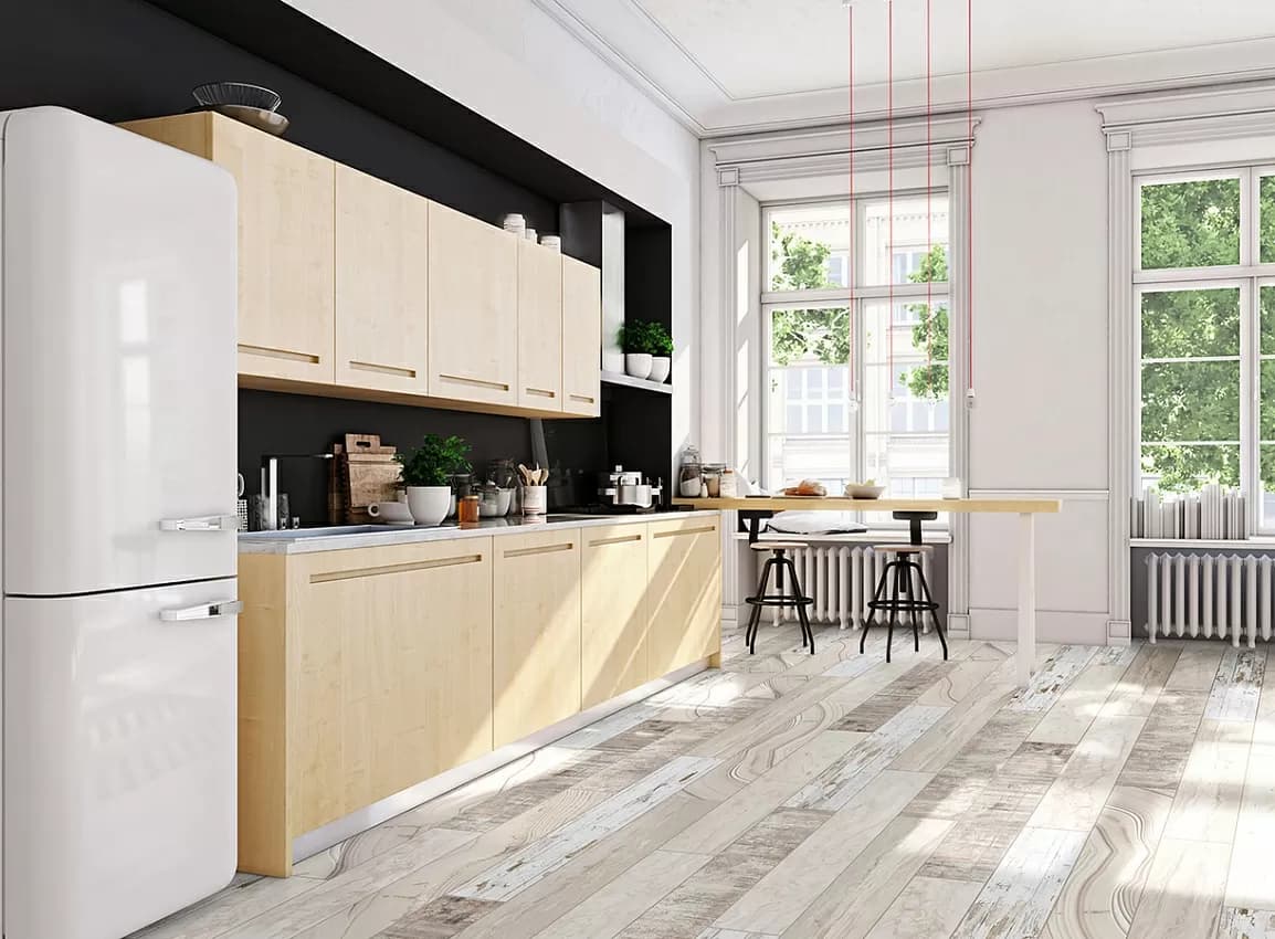 Керамогранит Palau White 15x90 — фото 12