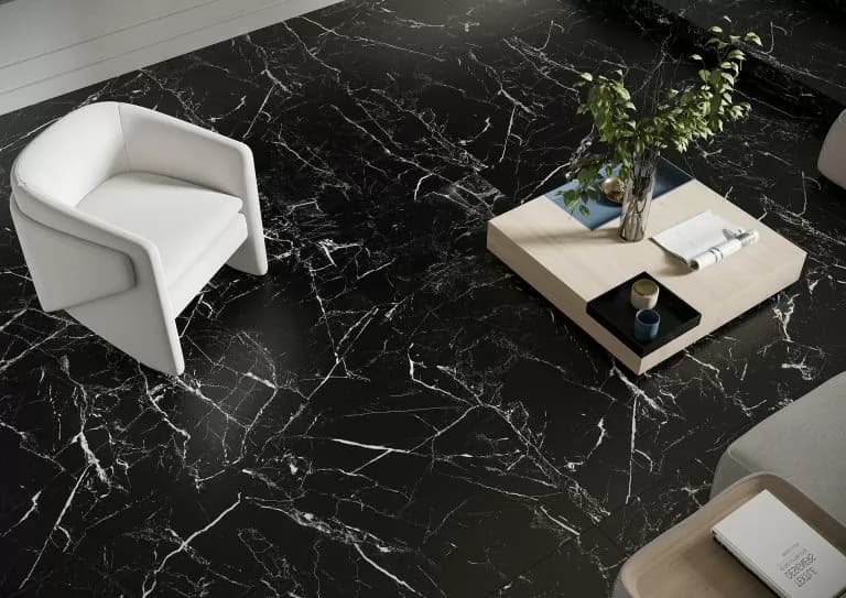 Керамогранит Marmo Morocco Black Rect R9 59,7х119,7 — фото 4