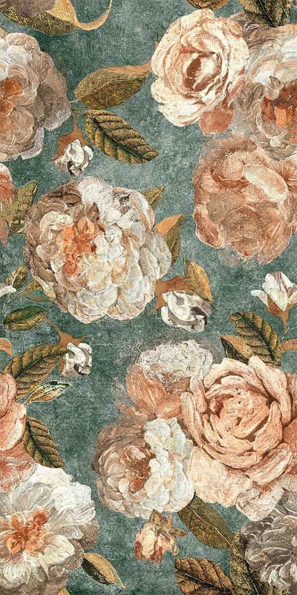 Керамогранит 133482 Alchymie Flowery Green Nat Ret 60x120