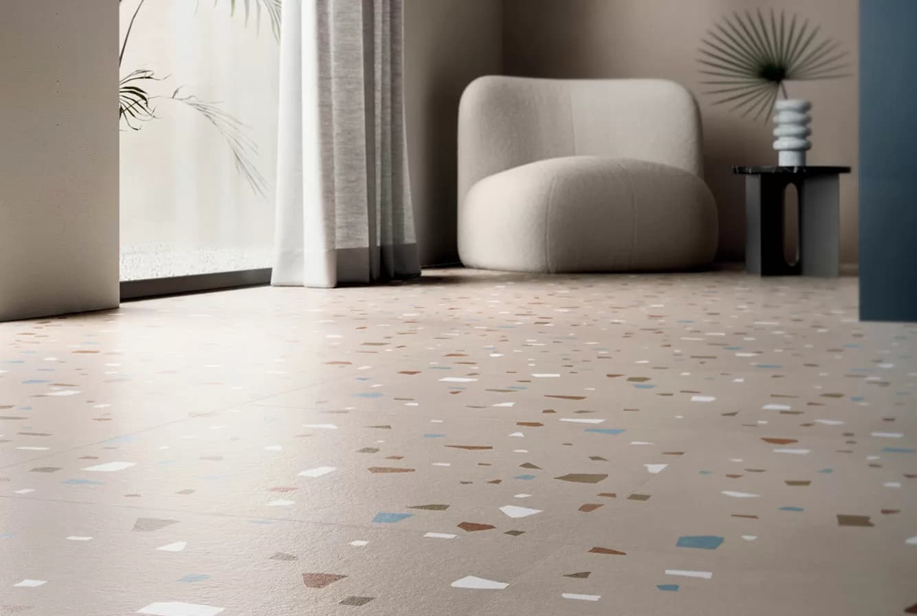 Керамогранит NU02BAC Nuances Grigio Coccio SQ. 120x60 — фото 10