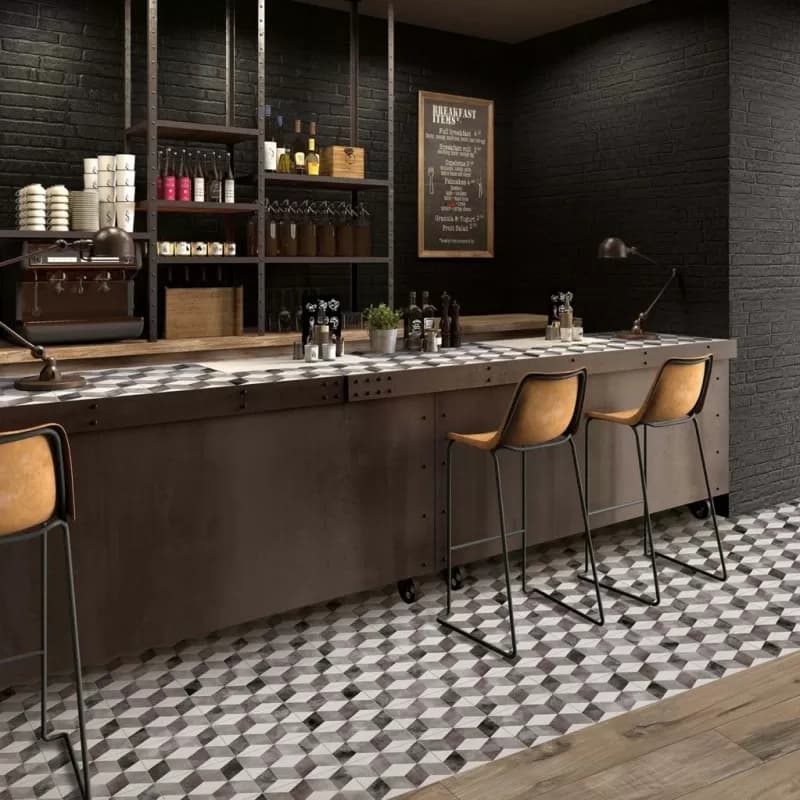 Керамогранит PF60005897 Play Marble Black 20x20 — фото 31