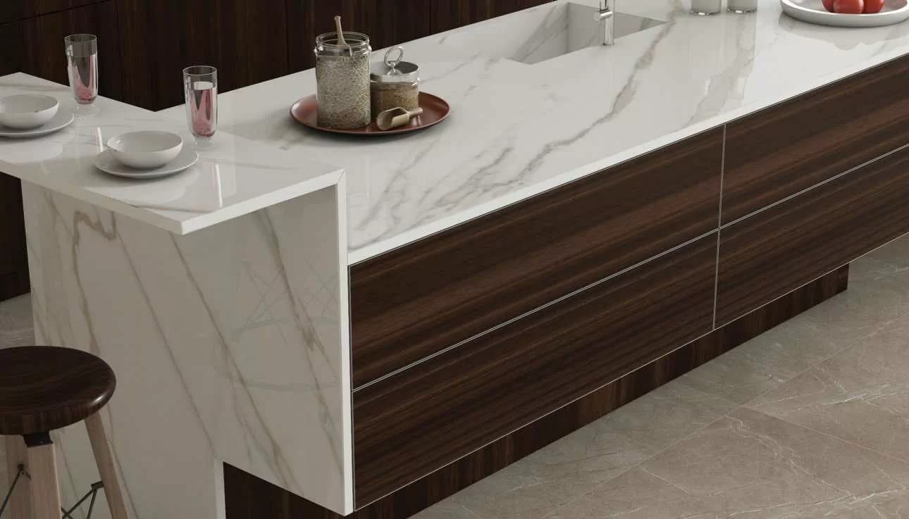 Керамогранит Statuario Super Glossy 120х278 — фото 5