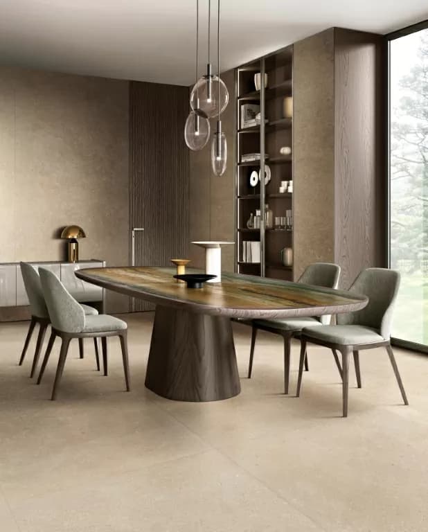 Керамогранит 781138 Authentic Luxe Gold Travertine Matte 6mm 60x120 — фото 24