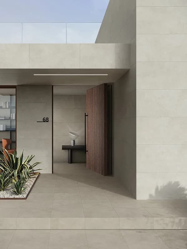 Керамогранит K947891R0001VTER Светло-серый Матовый R10A Ректификат 60x120 — фото 12