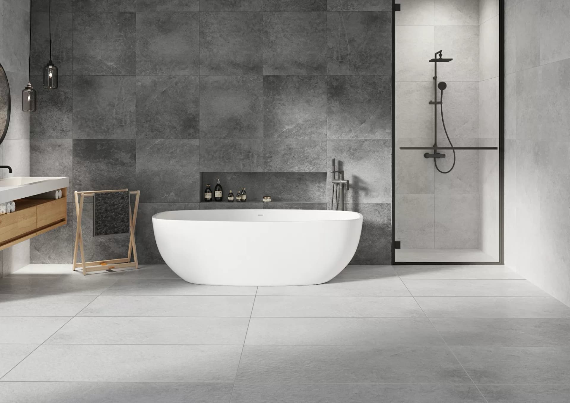 Керамогранит 43880 Tacoma Silver Rect 119,7x59,7 — фото 3