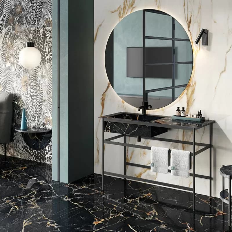 Керамогранит PF60009158 Sensi Signoria Calacatta Vena Oro Soft R 120x280 — фото 12