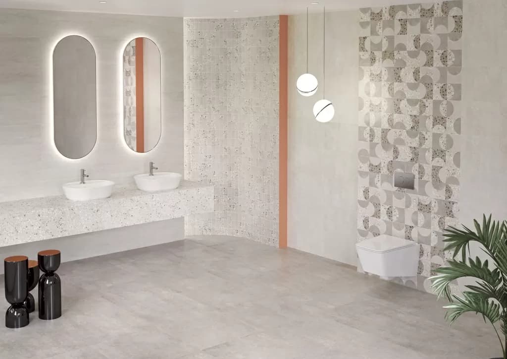 Керамогранит K949765LPR01VTET Beton-X Светлый LPR 8mm 60x60 — фото 12