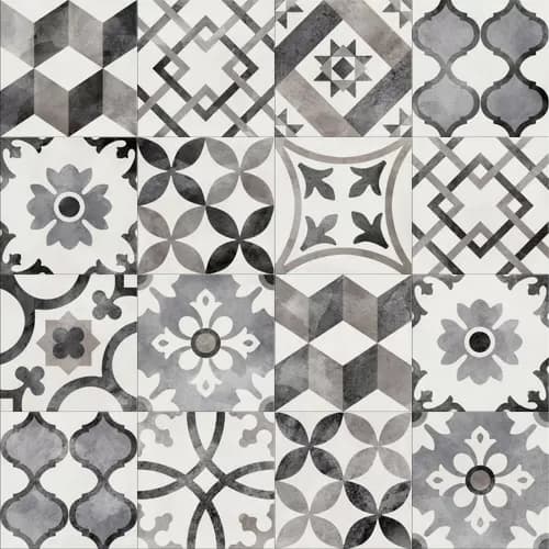 Керамогранит 0003475 PLAY CLASSIC MIX GREY 20x20 — фото 2