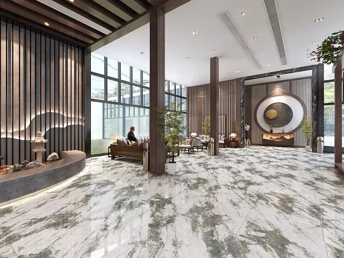 Керамогранит Valetta Polished Gold Carving 60x120 — фото 7