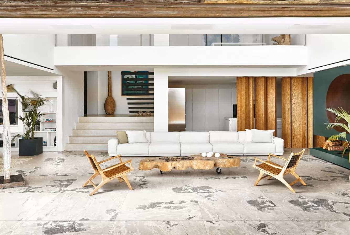 Керамогранит 765464 Onyx&More White Onyx Glossy Ret 60x120 — фото 6