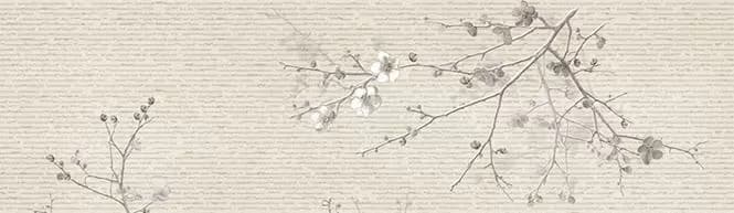 Плитка Peace Sand A S109 Декор от панно 29x100 — фото 2