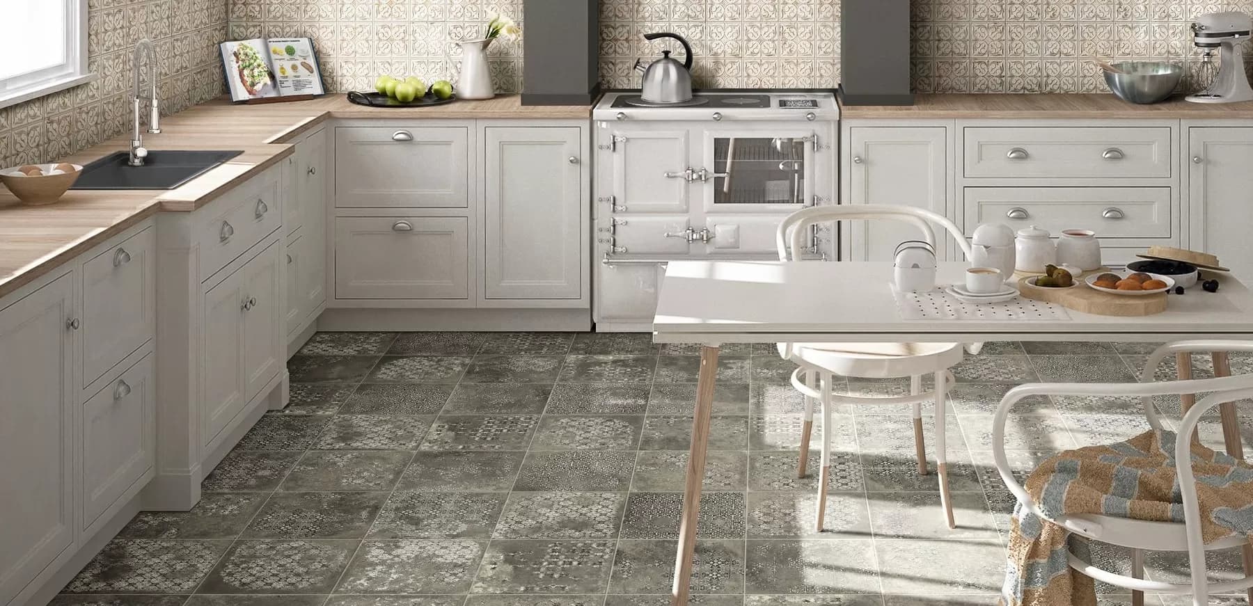 Керамогранит Antigua Deco Terra 33*33 — фото 4