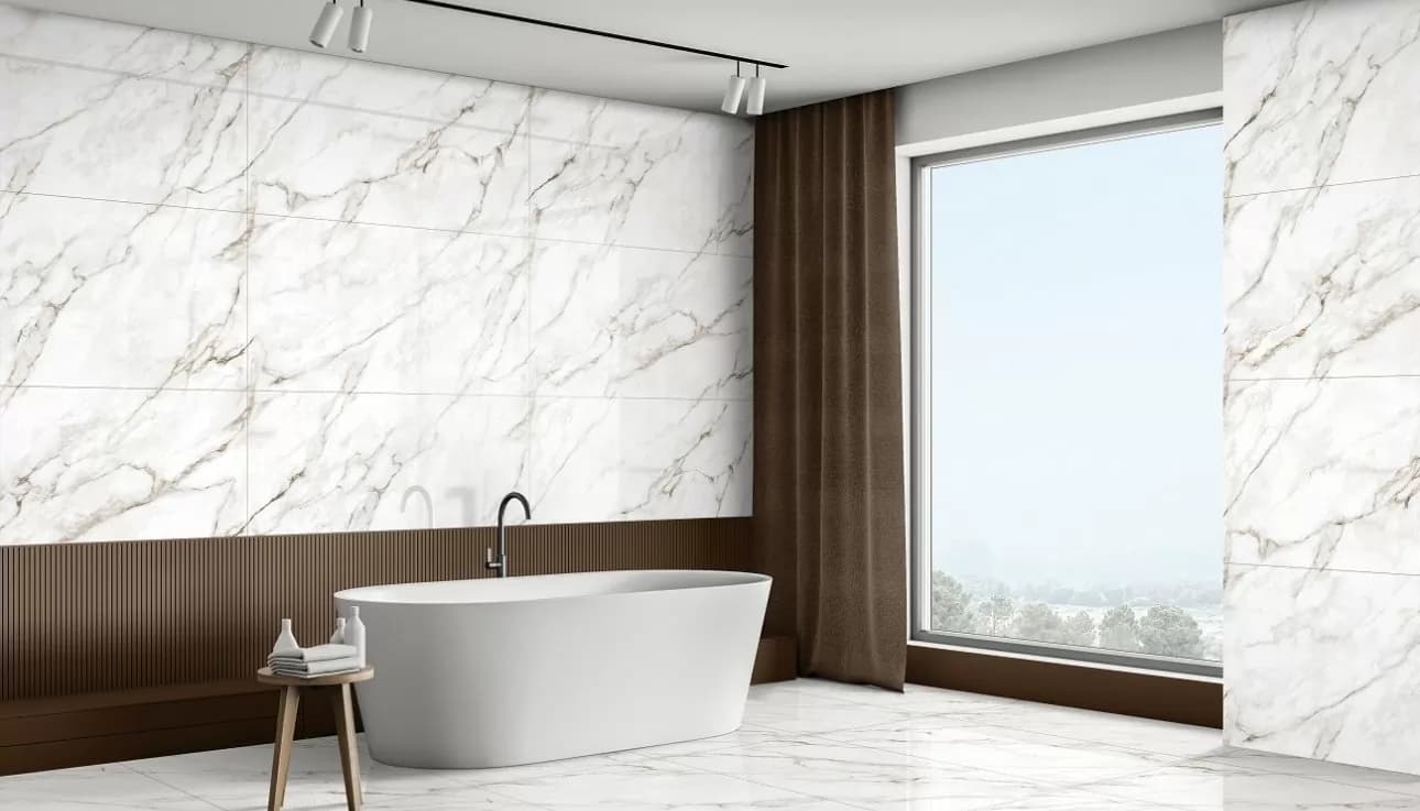 Керамогранит Infinity Statuario Wox Gold 60x120 — фото 7