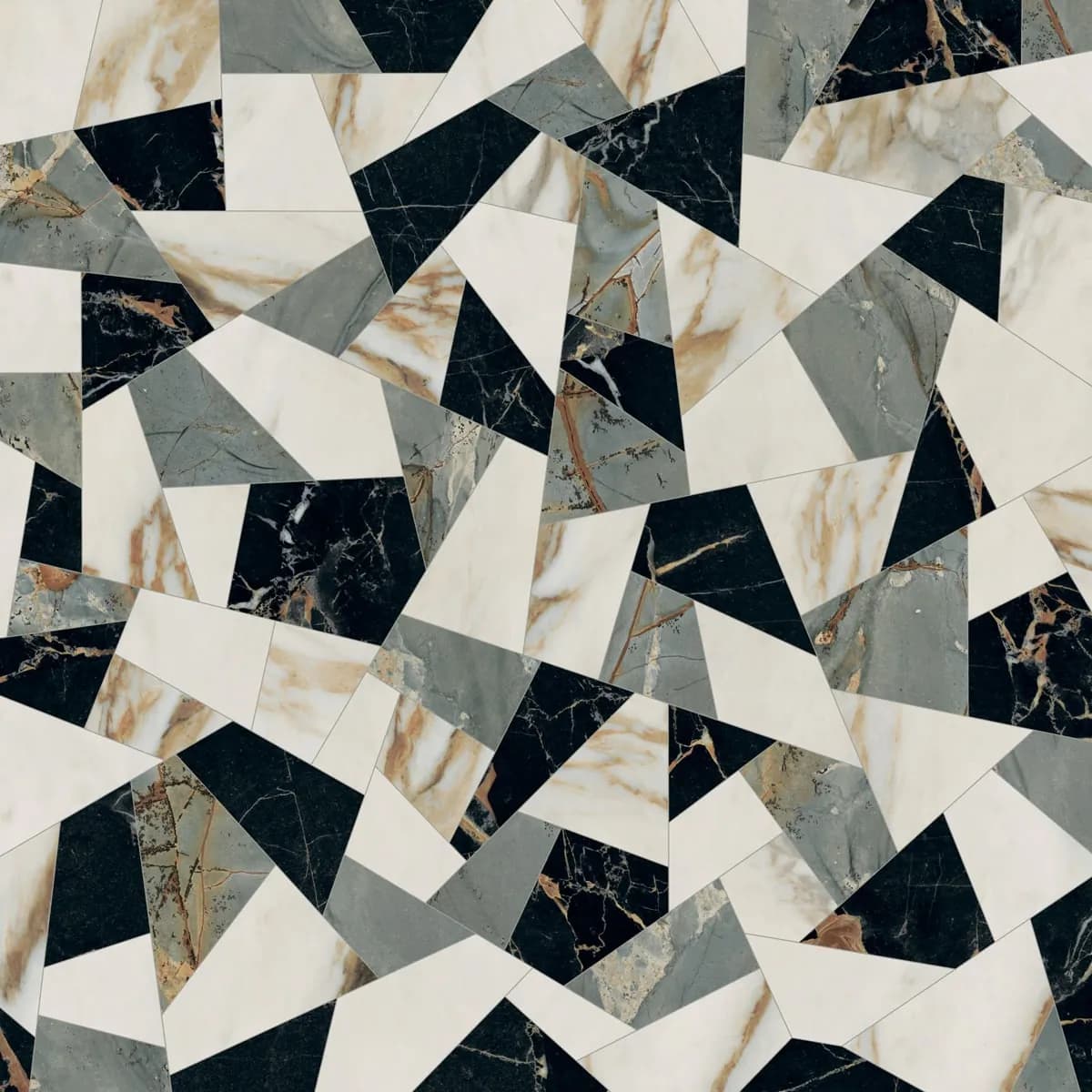 Керамогранит PF60009190 Sensi Signoria Opus Calacatta Lux Ret 120х120 — фото 2