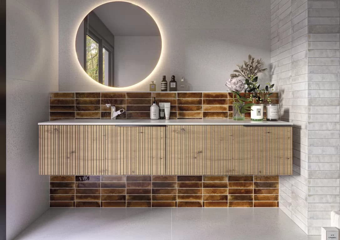 Керамогранит Jazba Beige Brillo 6х24.6 — фото 10