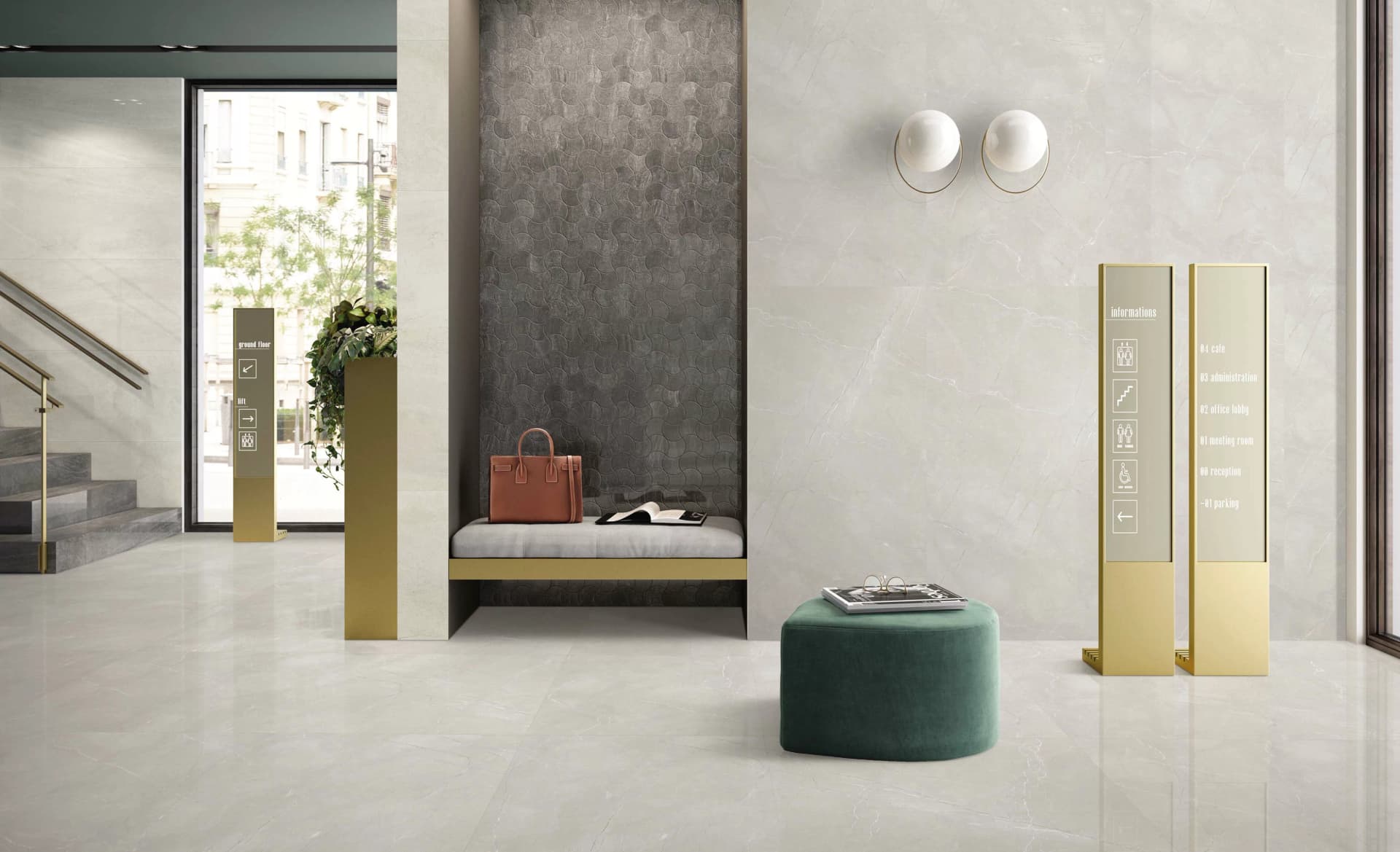 Керамогранит Liceo Bianco Rust 60x60 — фото 11