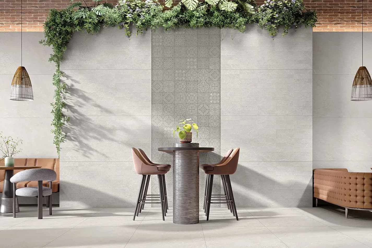 Керамогранит Carbonio White Matt 60x120 — фото 11