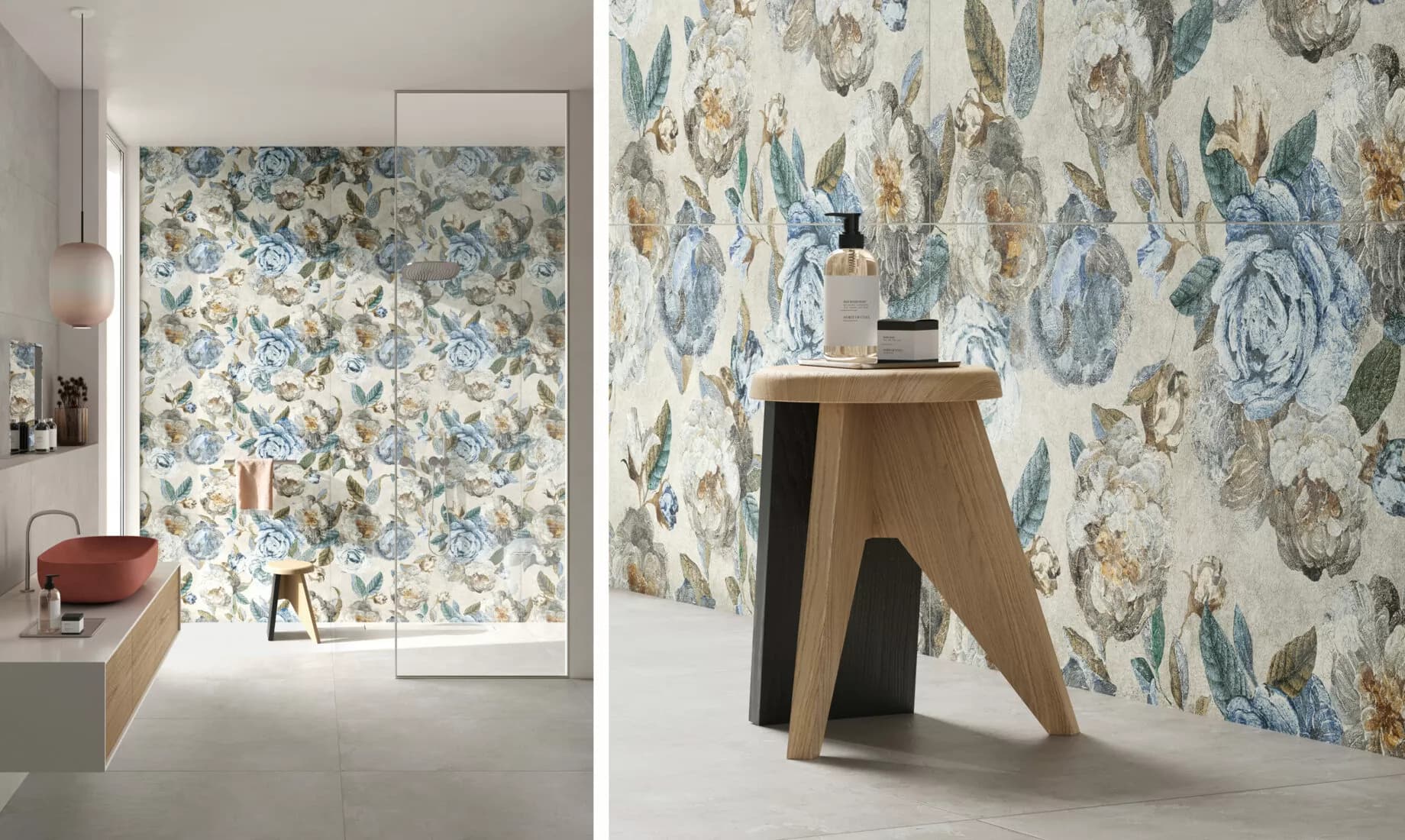 Керамогранит 133481 Alchymie Flowery Grey Nat Ret 60x120 — фото 9