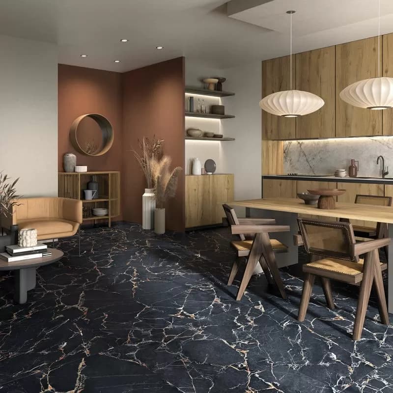 Керамогранит PF60009158 Sensi Signoria Calacatta Vena Oro Soft R 120x280 — фото 15