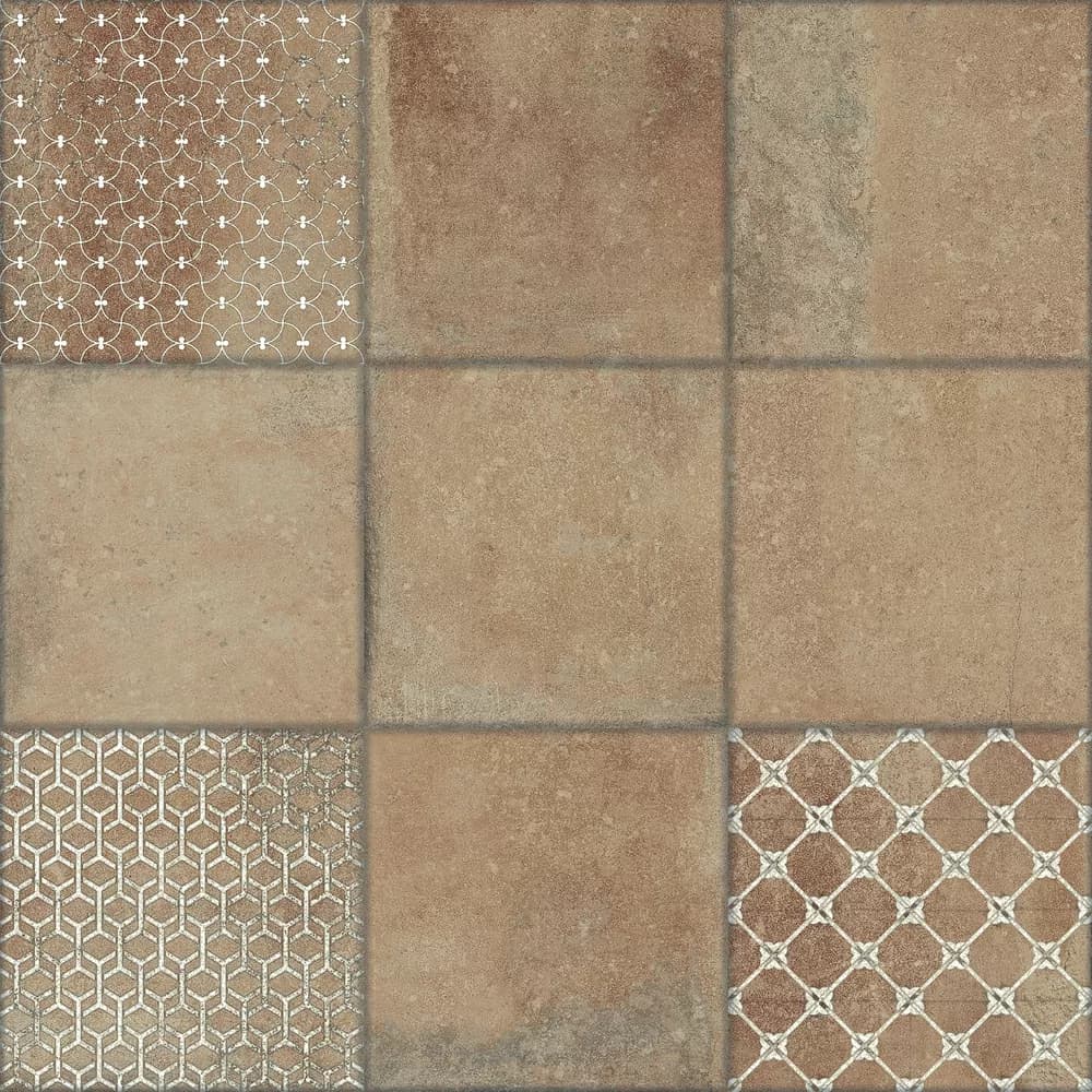 Керамогранит Kube Quinta Cotto-Carrara 45x45 — фото 8