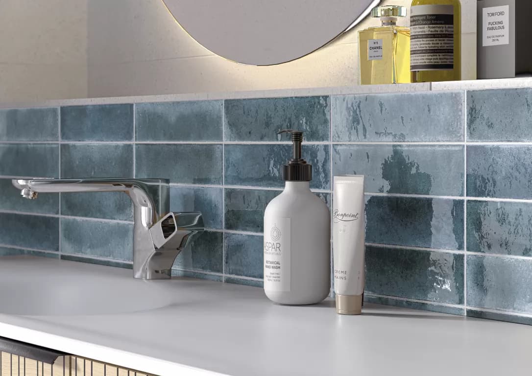 Керамогранит Jazba Turquoise Brillo 6х24.6 — фото 18