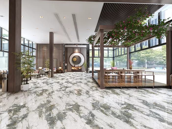 Керамогранит Valetta Polished Gold Carving 60x120 — фото 6