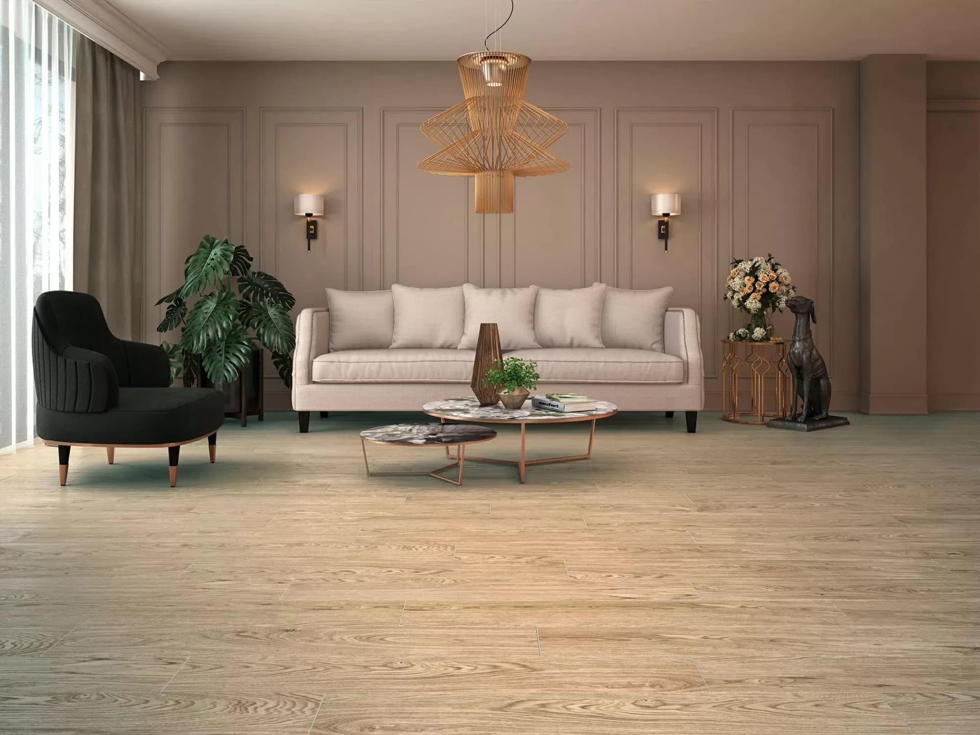 Керамогранит Tundra Natural 20x120 — фото 5