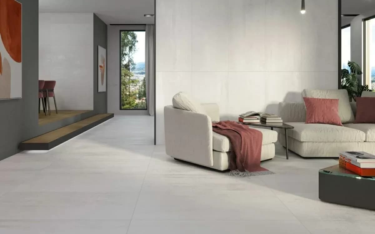 Керамогранит Enya Bianco 60x60 — фото 3