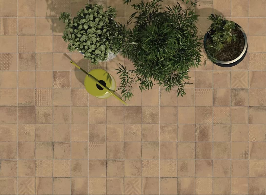 Керамогранит Kube Quinta Cotto-Carrara 45x45 — фото 13