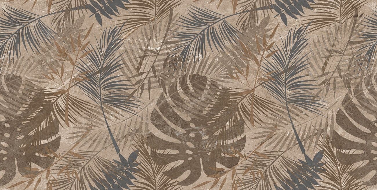 Керамогранит Lambert Brown Decor Carving 60x120