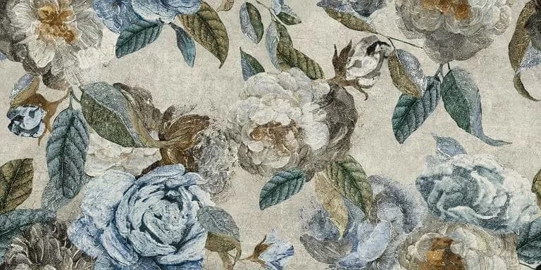 Керамогранит 133481 Alchymie Flowery Grey Nat Ret 60x120 — фото 4