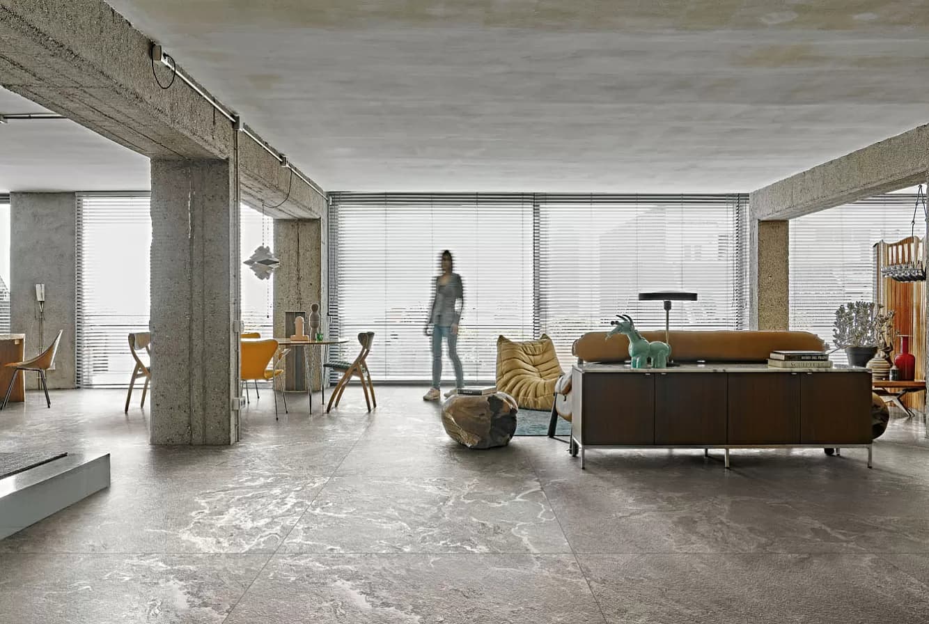 Керамогранит 765473 Onyx&More Silver Porphyry Strutturato 60x120 — фото 9