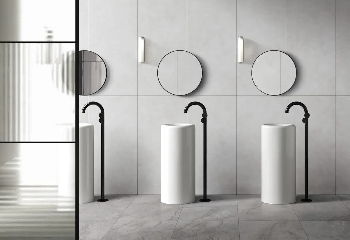 Керамогранит K947813R0001VTET Светло-серый Матовый R10A Ректификат 60x60 — фото 16