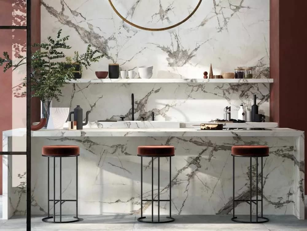 Керамогранит PF60008705 Sensi Up Statuario Versilia Soft Ret 120x280 — фото 11