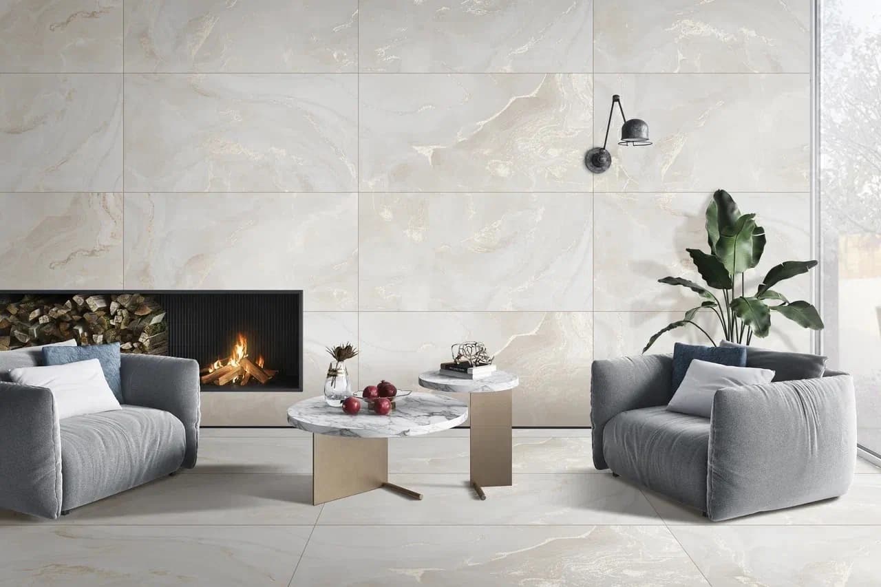 Керамогранит Elite Onyx Crema Matt Carving 60x120 — фото 10