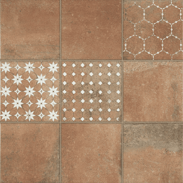 Керамогранит Kube Quinta Cotto-Carrara 45x45