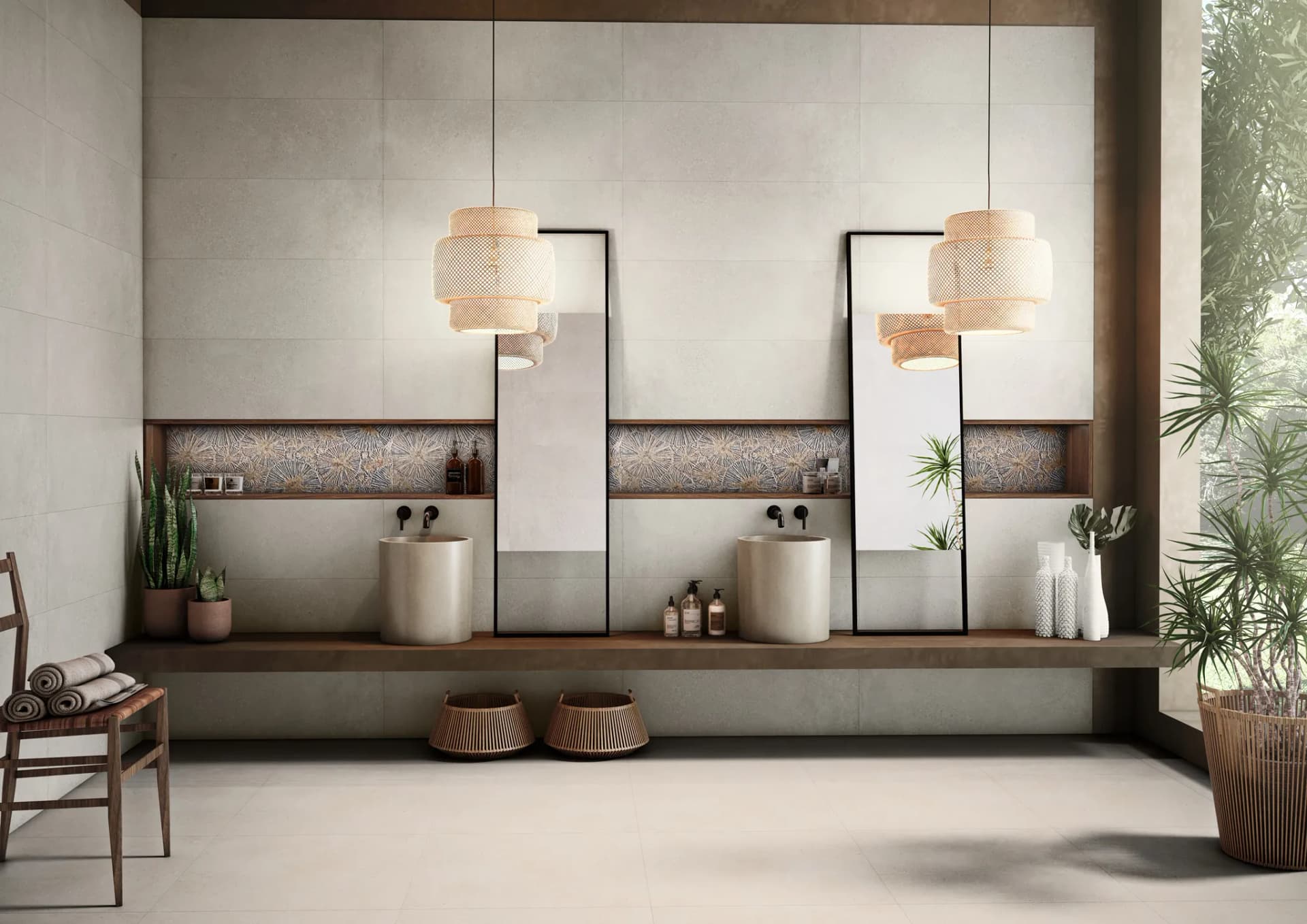 Плитка Blending Medley Marfil 30x90 — фото 18