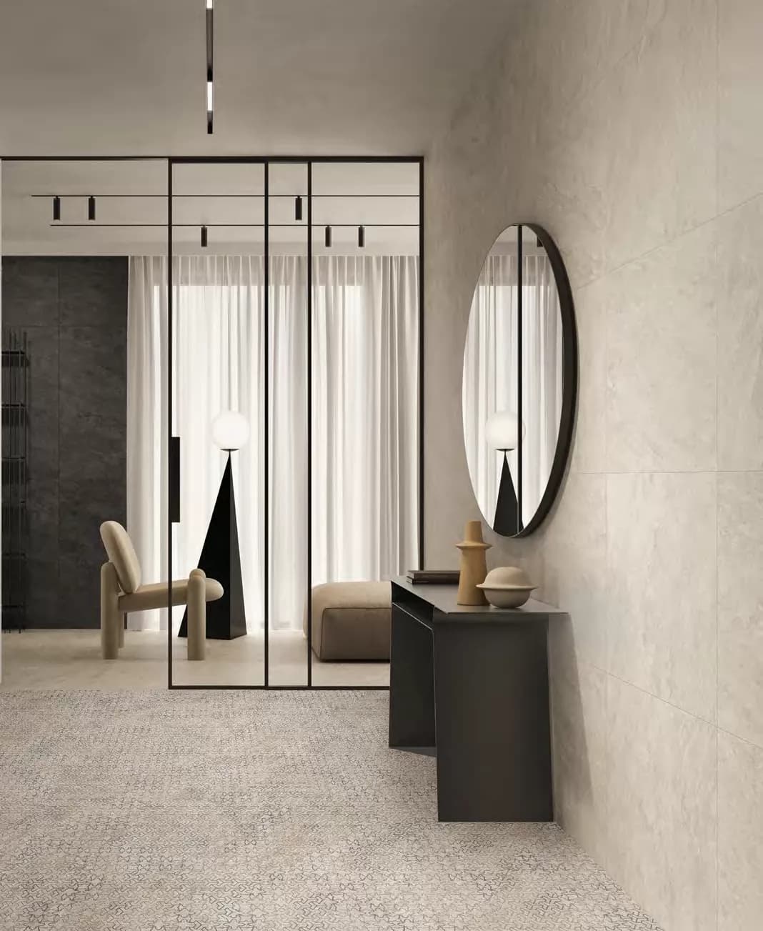 Керамогранит K951850R0001VTER Quarstone Декоративный Фон 7Рек R10B 8мм 60x120 — фото 10