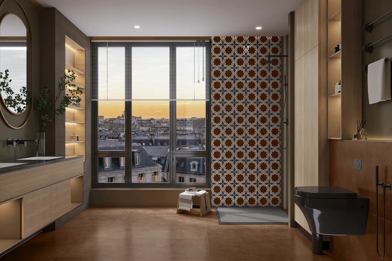 Керамогранит Oxide Copper Matt 60х120 — фото 10