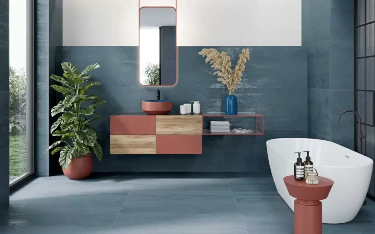 Керамогранит Enya Blue Ocean 60x120 — фото 5