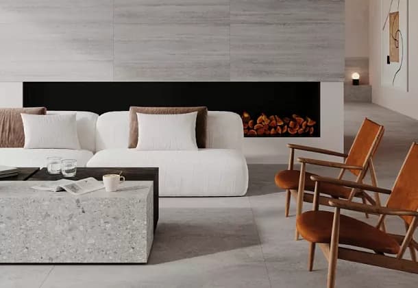 Керамогранит K948095R0001VTER StoneS Боргония Клауд Серый Матовый R10А Рельеф 60x120 — фото 15