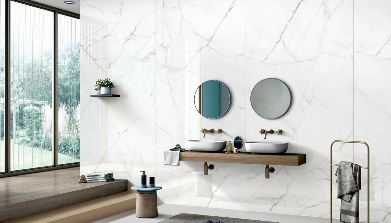 Керамогранит Statuario Super Glossy 120х278 — фото 10