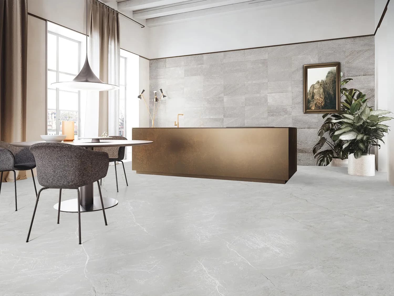 Керамогранит Grizli Grey Endless Velvet 60x120 — фото 8