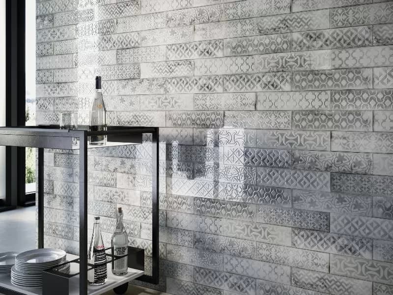 Плитка Drop Blue Brillo 7.5x30 — фото 5