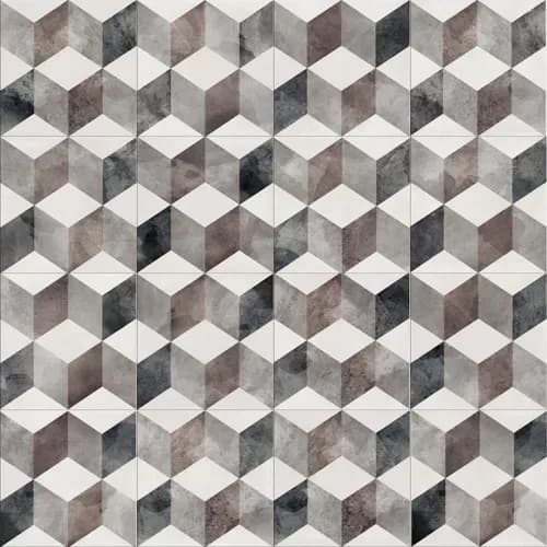 Керамогранит 0003476 PLAY CLASSIC BROWN 20x20 — фото 2