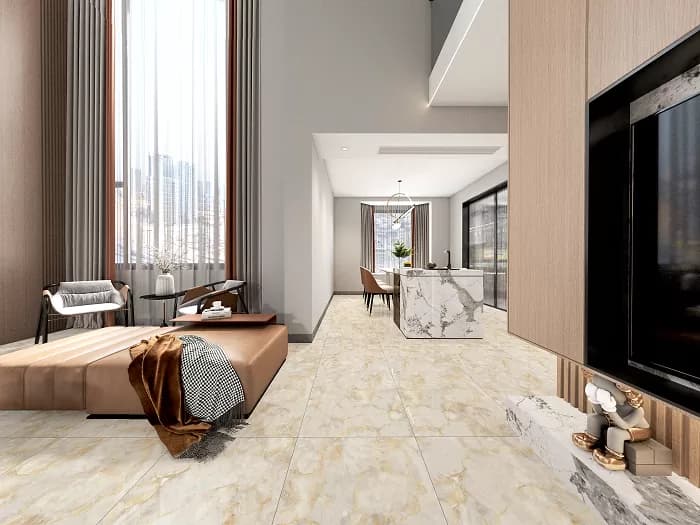 Керамогранит Wellington Polished Gold Carving 60x120 — фото 7