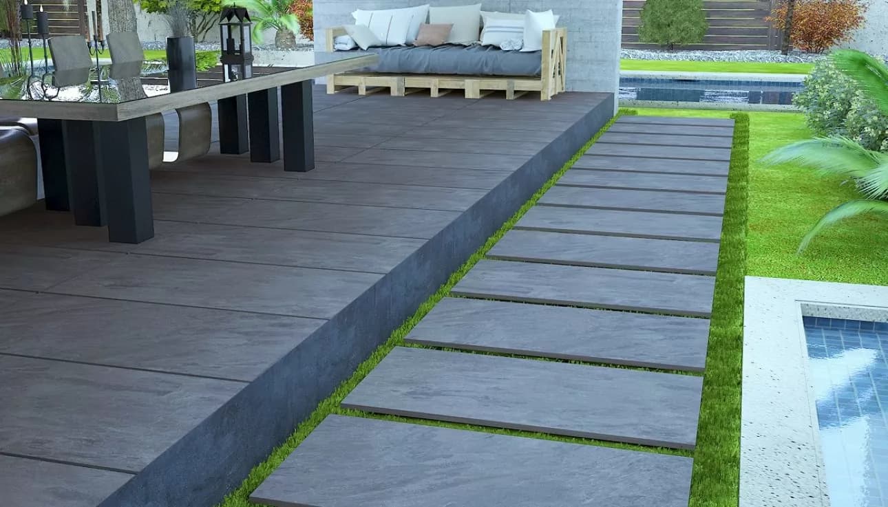 Керамогранит Volcano Grey Matt 60x60 — фото 11