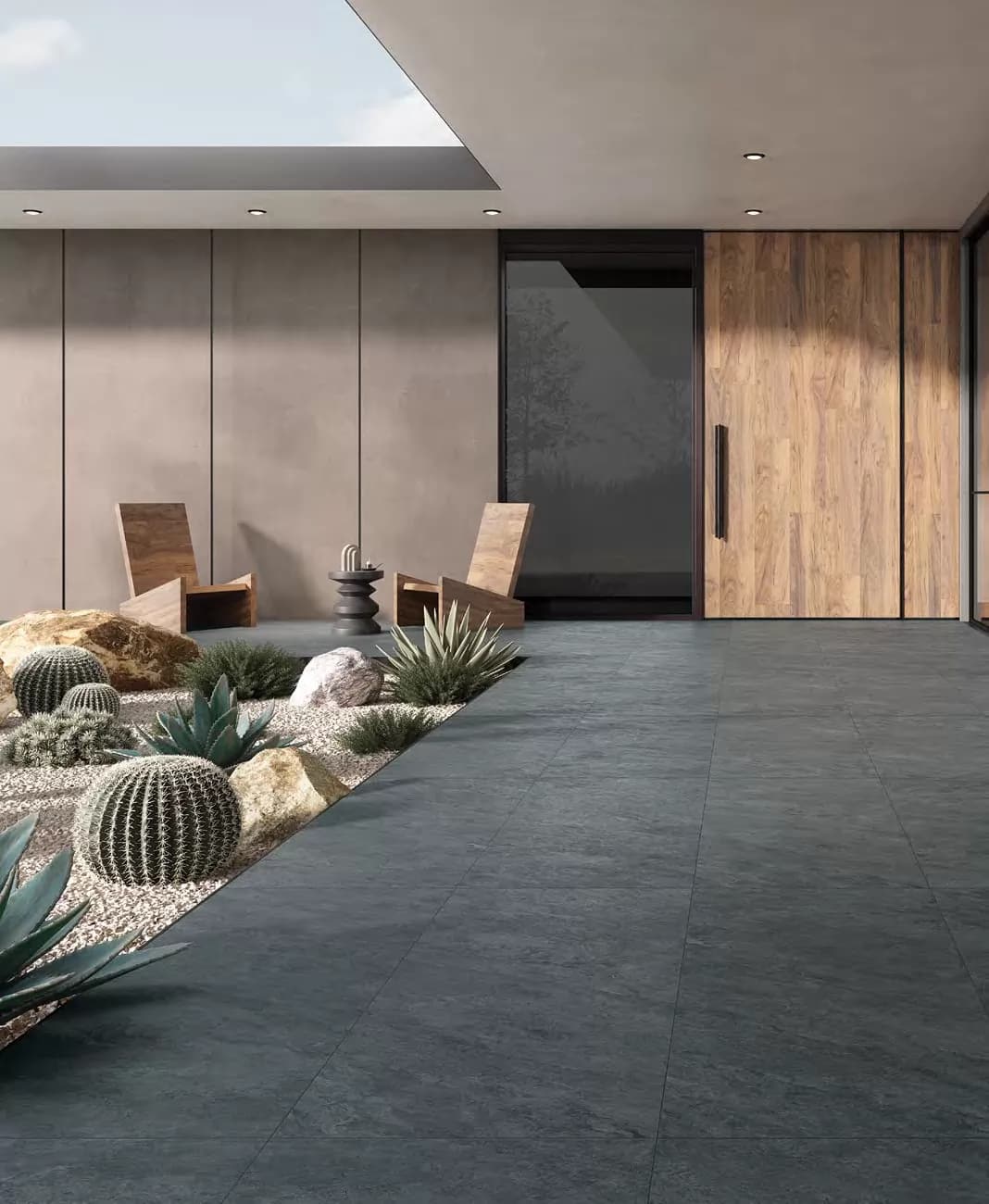 Керамогранит K951843R0001VTET Quarstone Декор Пэчворк Матовый R10B 7Рек 8мм 60x60 — фото 16